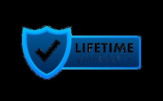 Lifetime Warranty badge